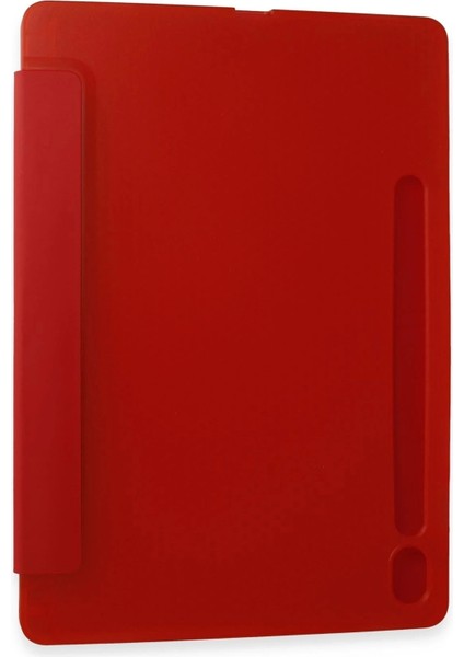 Newface Samsung Galaxy Tab A9 Kılıf Kalemlikli Mars Tablet Kılıfı - Kırmızı fiyatları