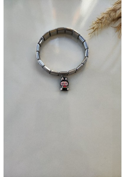 Italyan Charm Bileklik ve 3 Adet Charmlı Ayarlanabilir Çelik Labubu Bileklik fırsatları