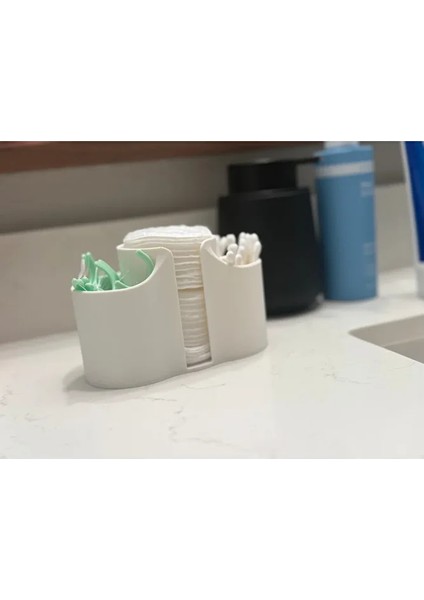 Makyaj Pamuğu ve Kulak Çubuğu Organizeri – Pamuk, Cımbız, Törpü ve Aksesuar Düzenleyici Stand indirimleri