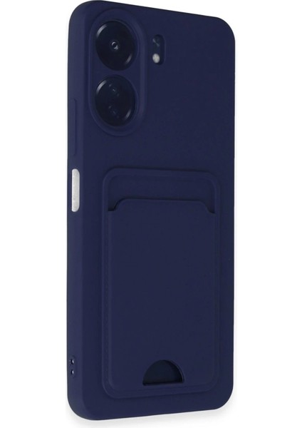 Newface Xiaomi Redmi 13C Kılıf Kelvin Kartvizitli Silikon - Lacivert fiyatları