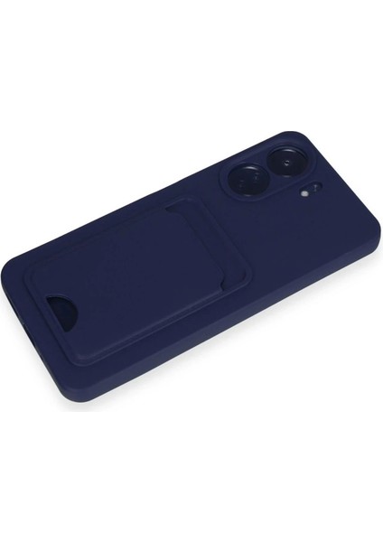 Newface Xiaomi Redmi 13C Kılıf Kelvin Kartvizitli Silikon - Lacivert fırsatları