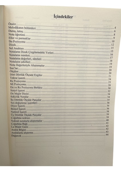 Melodika Kitabı Yeni Başlayanlar Için fiyatları