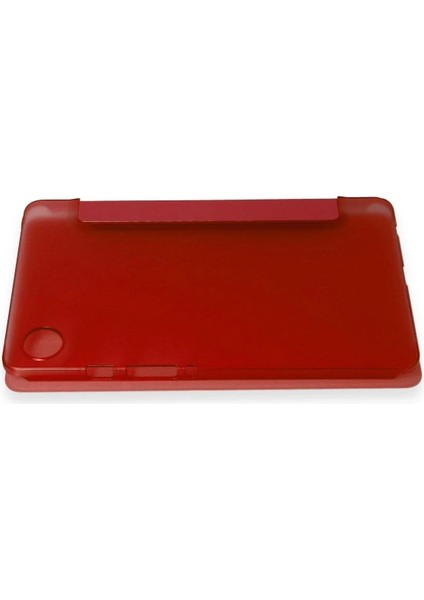 Newface Samsung Galaxy Tab A9 Kılıf Tablet Smart Kılıf - Kırmızı modelleri