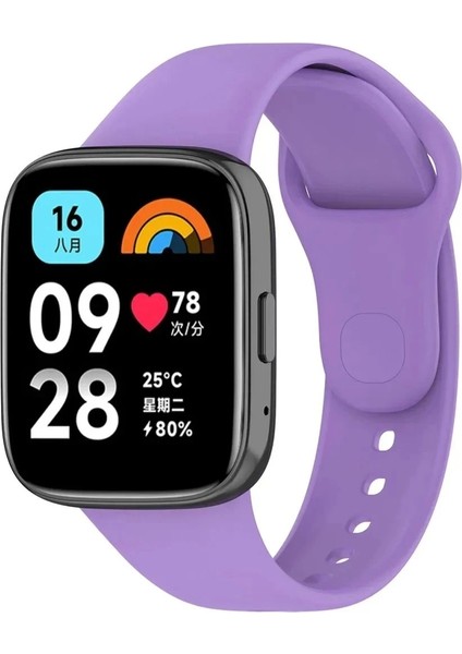 Newface Xiaomi Redmi Watch 3 Active Klasik Kordon - Lila