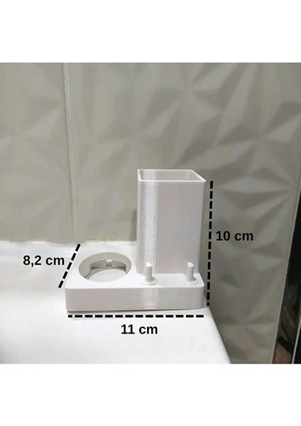 Elektrikli Şarjlı Diş Fırçası ve Macun Standı – Elektrikli Fırça Başlığı Organizeri fiyatları