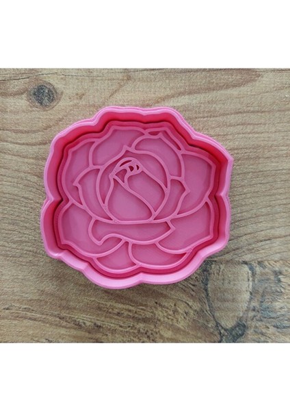 Çiçek Temalı 6'lı Kurabiye Kalıbı Seti - Polimer Kil, Oyun Hamuru Damga ve Kesici Şekillendirici modelleri