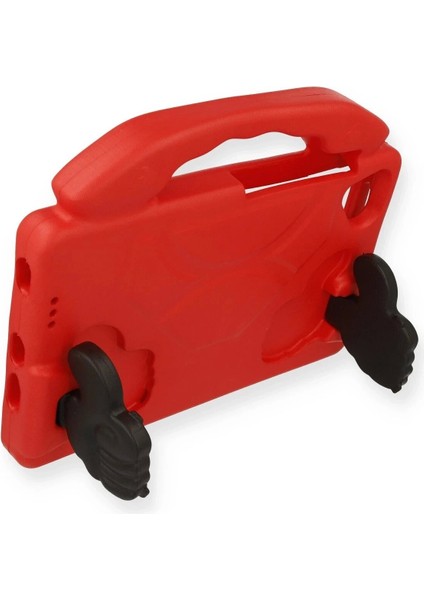 Newface Samsung Galaxy T870 Tab S7 11 Kılıf Like Stantlı Tablet Silikon - Kırmızı modelleri