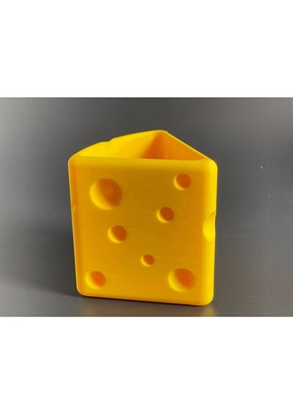 Peynir Desenli Kalemlik 10 cm Masa Üstü Organizer Kalem ve Aksesuar Düzenleyici fiyatları