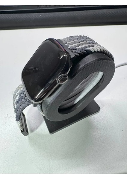 Akıllı Saat Standı Siyah – Masaüstü Düzenleyici, Şarj Tutucu fırsatları