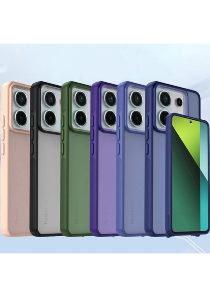 Newface Xiaomi Redmi Note 13 Pro 5g Kılıf Elegant Kapak - Açık Mavi fırsatları