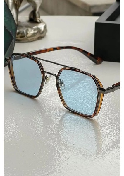 Unisex Güneş Gözlük Leopar Mavi fırsatları