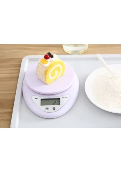 2 Adet Pilli Dijital LCD Mutfak Tartısı, Hassas Ölçüm, Kullanışlı ve Dayanıklı modelleri