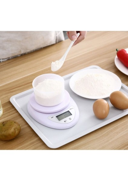2 Adet Pilli Dijital LCD Mutfak Tartısı, Hassas Ölçüm, Kullanışlı ve Dayanıklı fırsatları