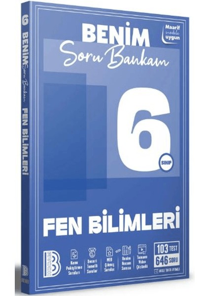 6. Sınıf Fen Bilimleri Soru Bankam