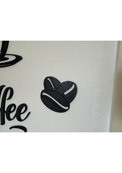 Dekoratif Kahve Köşesi Duvar Süsü Seti | Kahve Temalı Duvar Dekoru - 5 Parça fiyatları