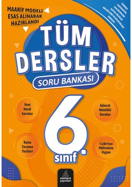 6. Sınıf Tüm Dersler Soru Bankası