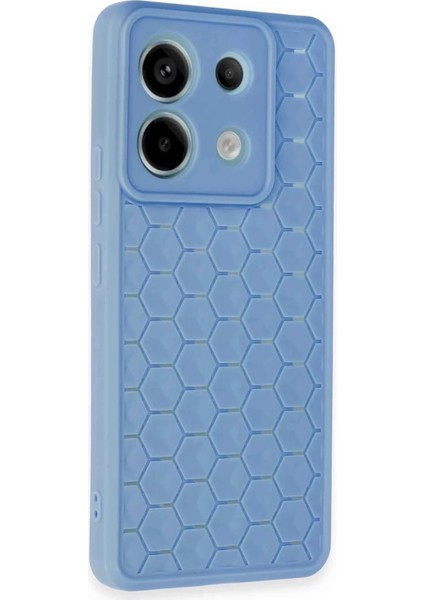 Newface Xiaomi Redmi Note 13 Pro 5g Kılıf Petek Silikon Kapak - Mavi fiyatları