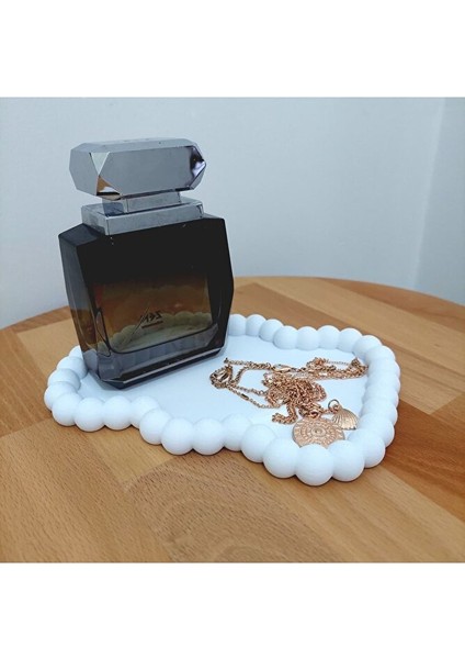 Dekoratif Takı Tabağı 2’li Set - Yuvarlak Boncuklu Bulut Takı Düzenleyici fiyatları