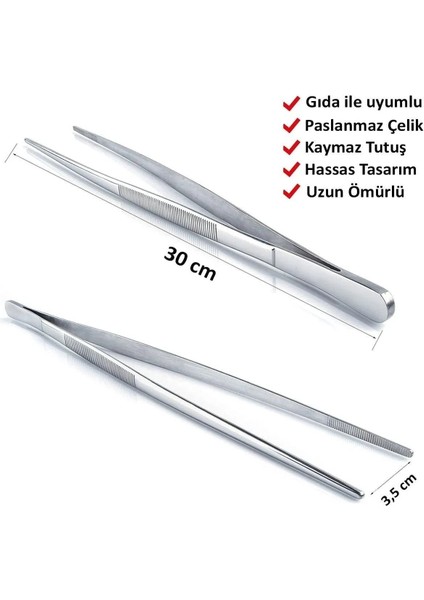 Çelik Et Pişirme Cımbızı, Pratik ve Dayanıklı Mutfak Aleti indirimleri