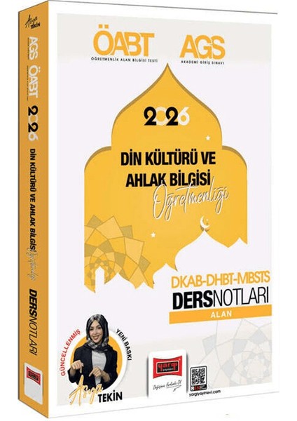 2026 Meb-Ags Dkab-Dhbt-Mbsts Din Kültürü ve Ahlak Bilgisi Öğretmenliği Video Ders Notları