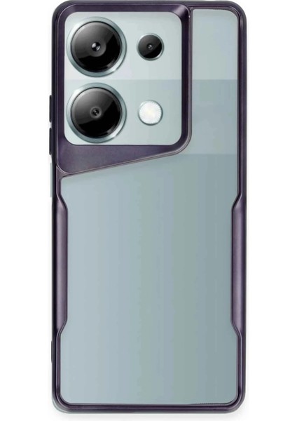 Newface Xiaomi Redmi Note 13 Pro 4g Kılıf Boyi Silikon Kapak - Derin Mor