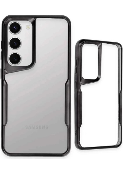 Newface Samsung Galaxy S23 Kılıf Boyi Silikon Kapak - Siyah modelleri