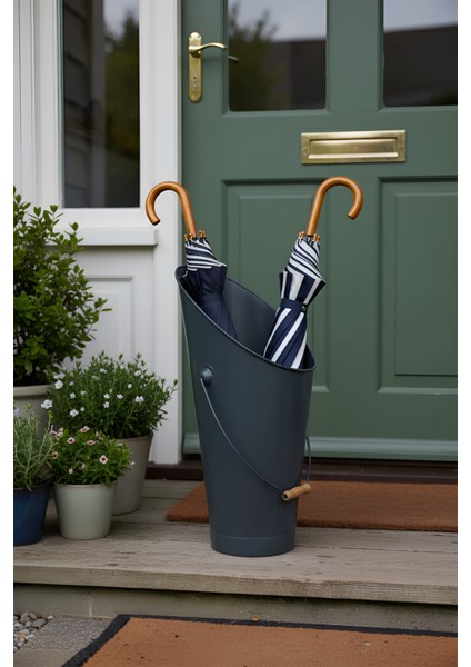 Metal Odun Kömür Şemsiyelik Kova Antrasit modelleri