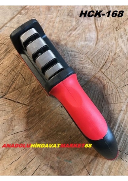 3 Kademeli Çok Amaçlı Bıçak Bileyici, Keskinlik Artırıcı, Pratik ve Güçlü Alet