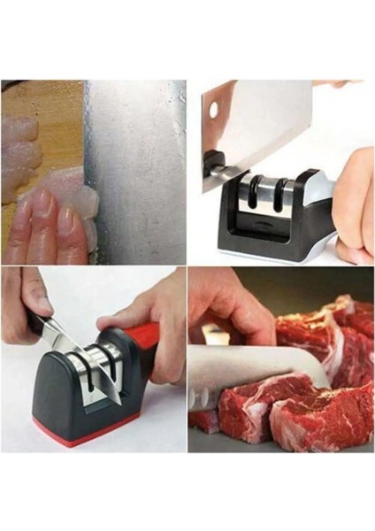 Çift Açılı Pratik Bıçak Bileme Makinesi, Mutfakta Kolay ve Hızlı Bıçak Bileme indirimleri