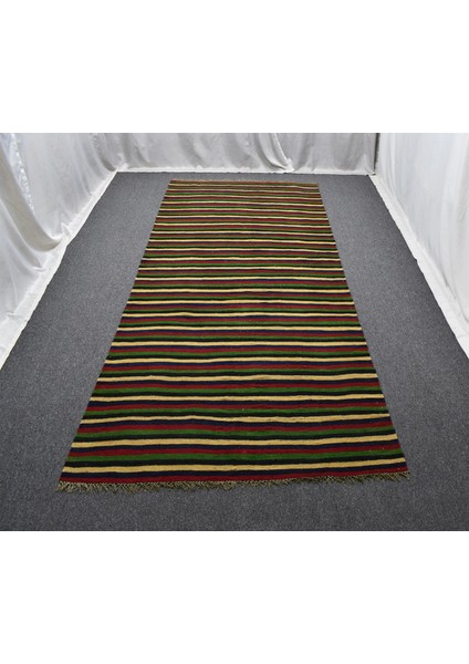 El Dokuması Yekpare Başyapıt Çubuklu Sivas Yün Kilim 6323 fiyatları