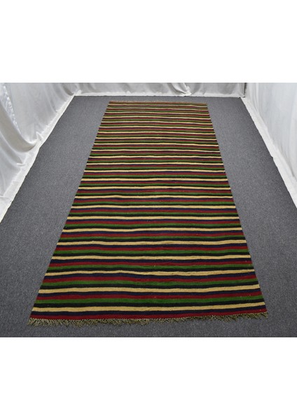 El Dokuması Yekpare Başyapıt Çubuklu Sivas Yün Kilim 6323 fırsatları