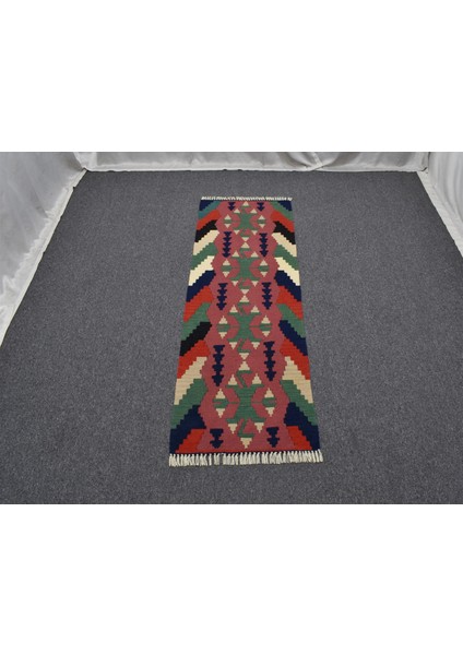 Yeni El Dokuma Seçkin Kayseri Yün Mini Yolluk Kilim 6318 fiyatları