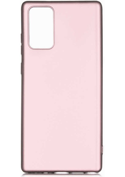 Galaxy Note 20 Kılıf Renkli Esnek Kırılmaz Yumuşak Dokulu Premier Silikon Kapak