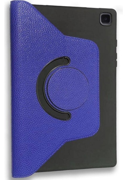 i-Stone Dönerli Tablet Kılıfı Galaxy Tab A7 SM-T500 Universal Dönerli Standlı Tablet Kılıfı Mavi