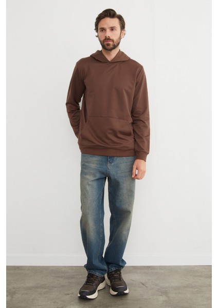 Kapüşonlu Kanguru Cepli Sweatshirt fiyatları