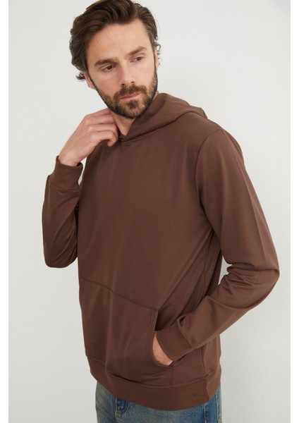 Kapüşonlu Kanguru Cepli Sweatshirt fırsatları