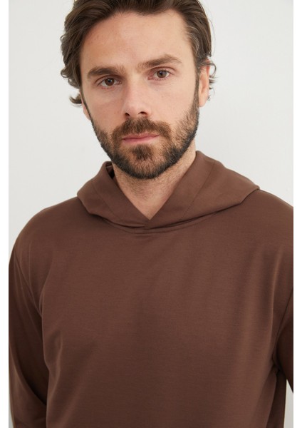 Kapüşonlu Kanguru Cepli Sweatshirt indirimleri