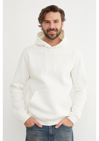 3 Iplik Kanguru Cepli Sweatshirt