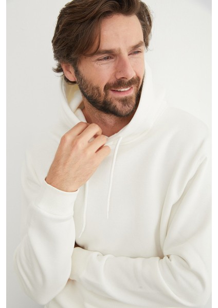 3 Iplik Kanguru Cepli Sweatshirt