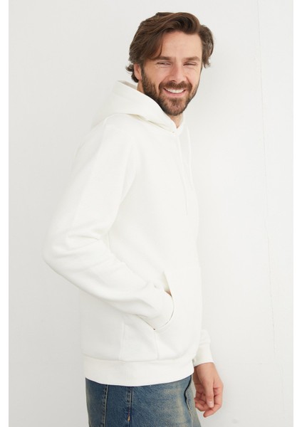 3 Iplik Kanguru Cepli Sweatshirt