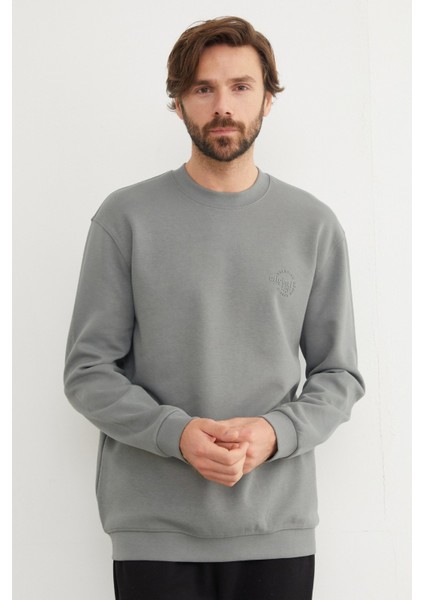 Original Raw Kabartma Baskılı Sweatshirt fiyatları