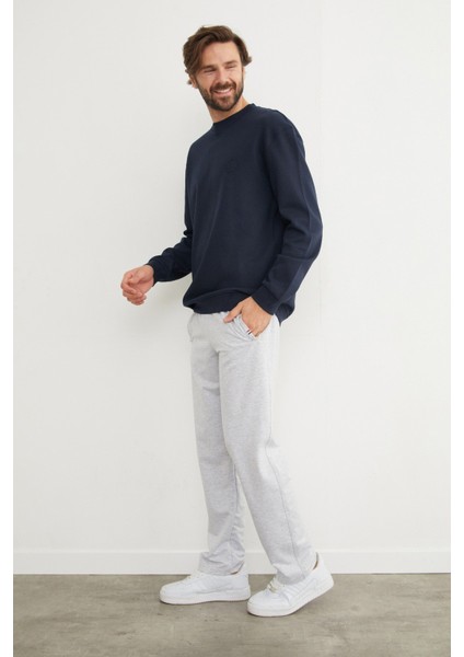 Original Raw Kabartma Baskılı Sweatshirt modelleri