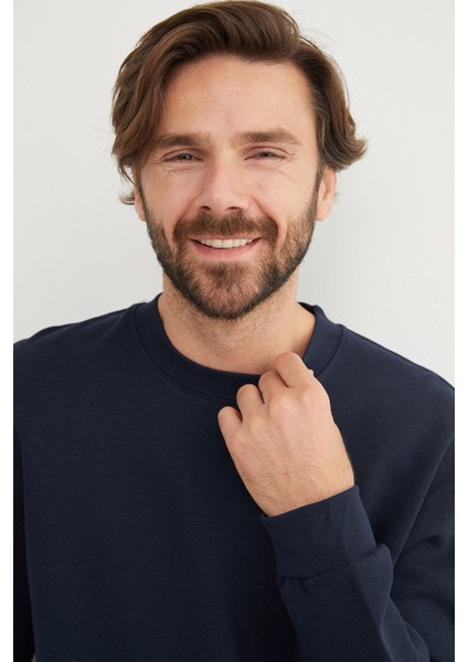 Original Raw Kabartma Baskılı Sweatshirt indirimleri