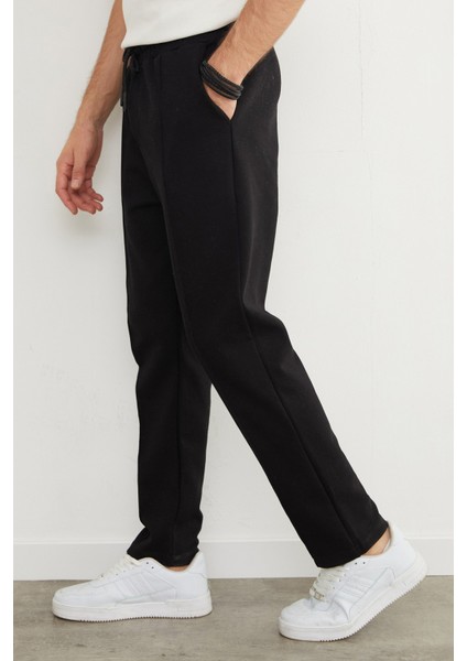 Beli Bağlamalı Çimalı Jogger Pantolon