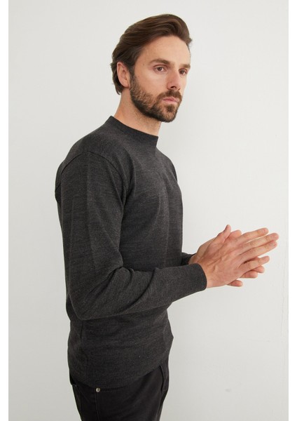 Basic Bisiklet Yaka Triko Kazak fiyatları