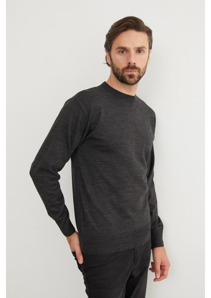 Basic Bisiklet Yaka Triko Kazak indirimleri