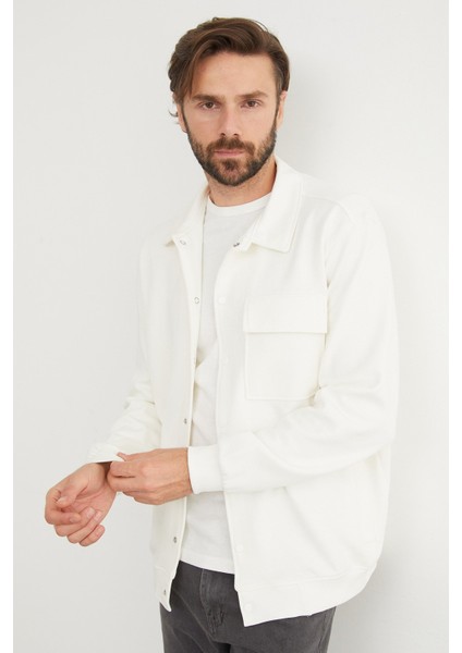 Çıt Çıtlı Cepli Polo Yaka Ceket fiyatları