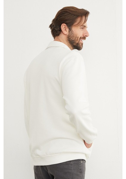 Çıt Çıtlı Cepli Polo Yaka Ceket