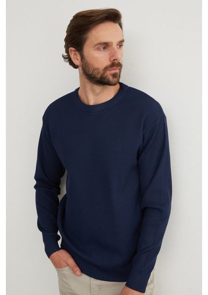 Basic Bisiklet Yaka Triko Kazak fırsatları