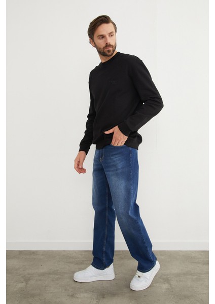 Original Raw Kabartma Baskılı Sweatshirt indirimleri